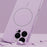 YCADEN For iPhone 16 Pro Max Case Compatible with MagSafe Precise Cutouts TPU Phone Back Cover - Morandi Purple - 5