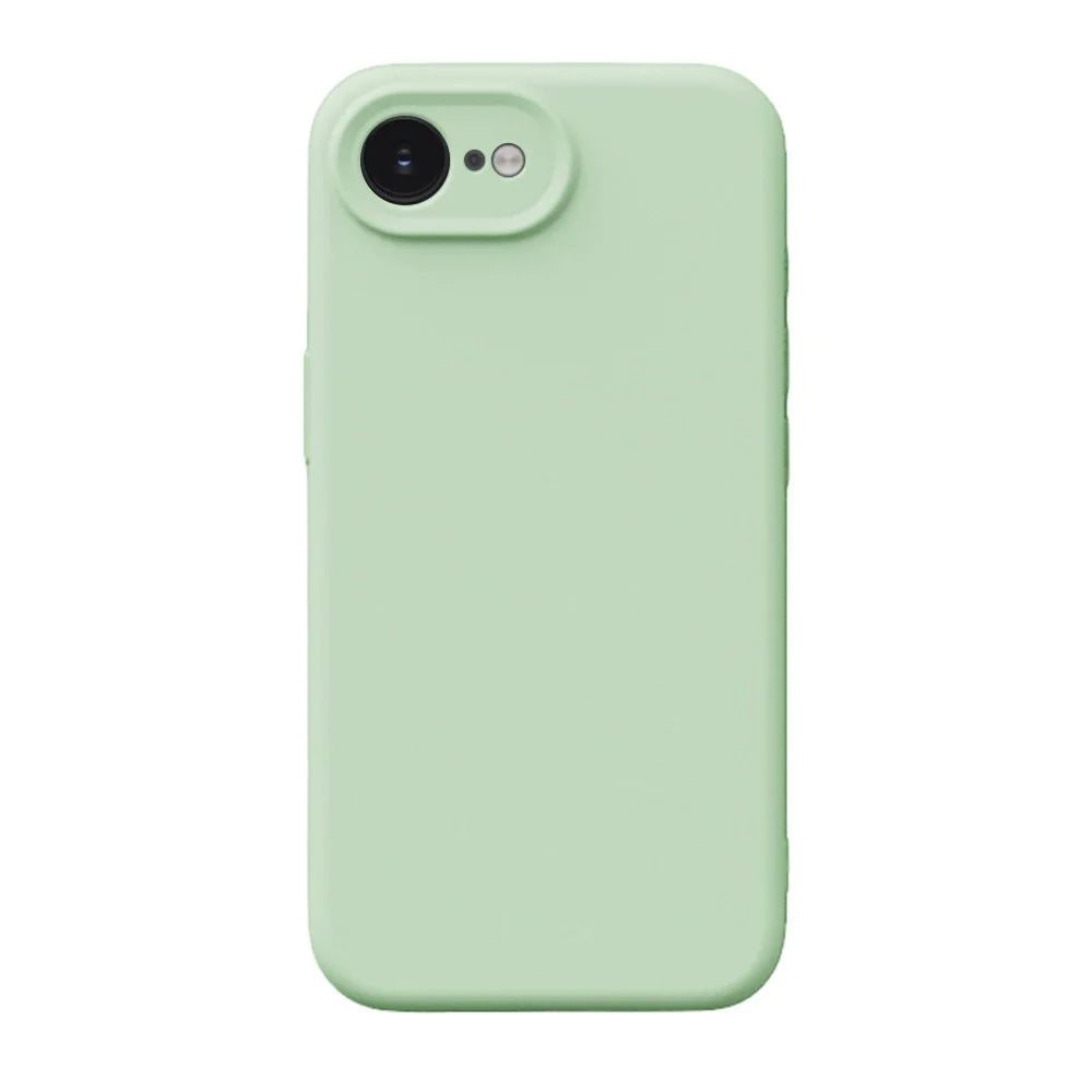 YCADEN For iPhone 17e / 16e Case Compatible with MagSafe Precise Cutouts TPU Phone Back Cover - Grass Green - 1