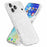 AMORUS For iPhone 17 Pro Max Case Soft TPU Hard PC Back Shockproof Phone Cover - Glitter White - 2