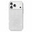 AMORUS For iPhone 17 Pro Max Case Soft TPU Hard PC Back Shockproof Phone Cover - Glitter White - 3