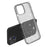 AMORUS For iPhone 15 Case Soft TPU Hard PC Back Shockproof Phone Cover - Glitter Black - 2