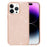 AMORUS For iPhone 14 Pro Max Case Soft TPU Hard PC Back Shockproof Phone Cover - Glitter Gold - 1