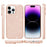 AMORUS For iPhone 14 Pro Max Case Soft TPU Hard PC Back Shockproof Phone Cover - Glitter Gold - 5