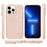 AMORUS For iPhone 13 Pro Case Soft TPU Hard PC Back Shockproof Phone Cover - Glitter Gold - 5