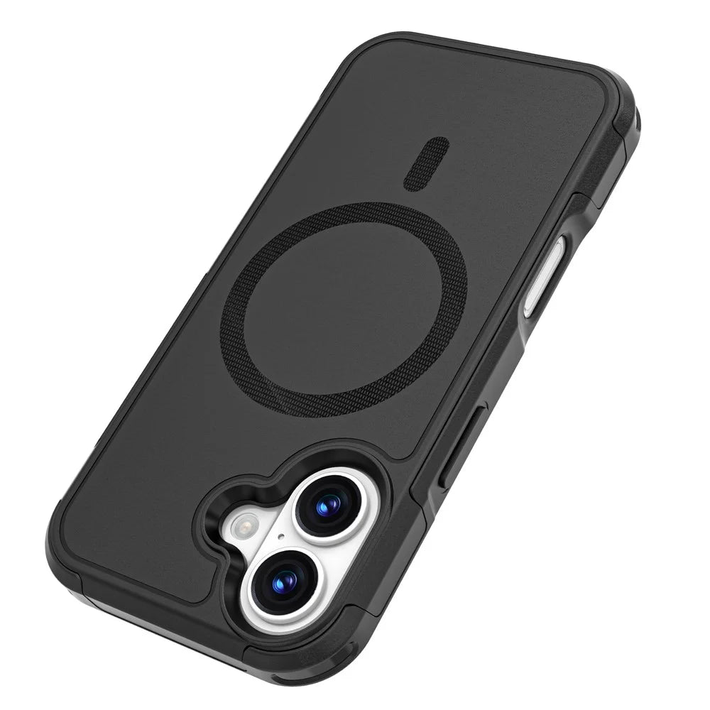 For iPhone 17 Case Compatible with MagSafe PC + TPU Anti-drop Phone Cover - 3