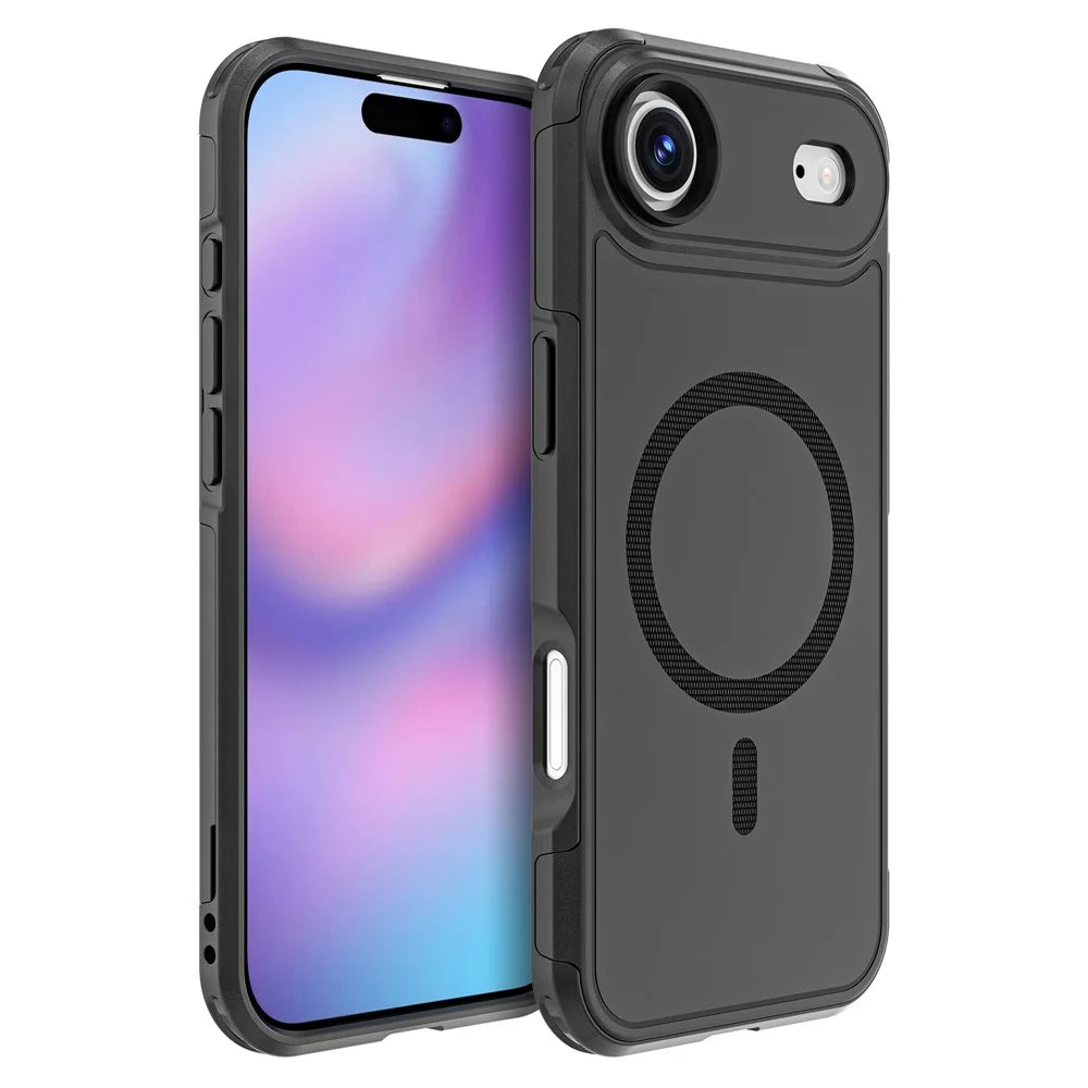 For iPhone Air Case Compatible with MagSafe PC + TPU Anti-drop Phone Cover - 1