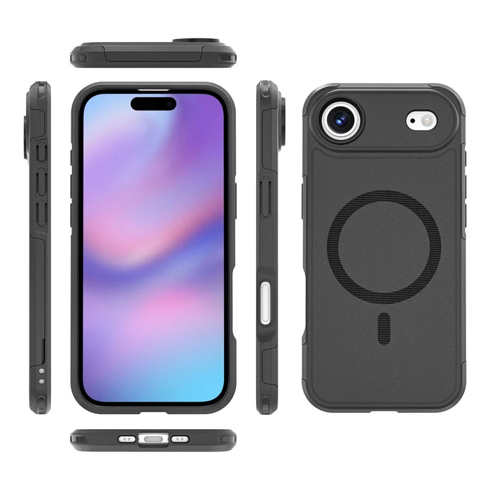 For iPhone Air Case Compatible with MagSafe PC + TPU Anti-drop Phone Cover - 4