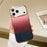 For iPhone 17 Pro Max Case Dual Color Gradient Electroplated Protective TPU Phone Cover - Black Pink - 2
