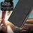 For Samsung Galaxy S25 FE Leather Case Solid Color Phone Cover with Wallet - Black - 2