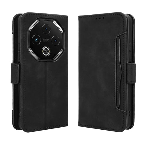 For Umidigi G100 5G / Umidigi G100 Pro 4G Leather Case Phone Wallet Cover with Multiple Card Slots - Black - 1