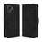 For TECNO Spark 40C Leather Case Phone Wallet Cover with Multiple Card Slots - Black - 1