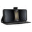 For TECNO Spark 40C Leather Case Phone Wallet Cover with Multiple Card Slots - Black - 7