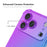 ENKAY For iPhone 17 Pro TPU Case  Thickened Four Corner Drop-proof Phone Back Cover - Purple / Blue - 4