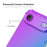 ENKAY For iPhone Air TPU Case  Thickened Four Corner Drop-proof Phone Back Cover - Purple / Blue - 4