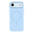 For iPhone Air Case Compatible with MagSafe Glitter Design IMD TPU + PC Phone Back Cover - Blue - 3