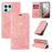 BETOPNICE For TECNO Pova 7 Pro 5G Case  Magnetic Closure RFID Blocking Wallet Stand Leather Phone Cover - Pink - 3