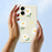 For Samsung Galaxy A08 5G / A08 4G / A07 5G / A07 4G Case Daisy Pattern Printing Straight Edge TPU Phone Back Cover - Beige - 6