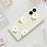 For Samsung Galaxy A08 5G / A08 4G / A07 5G / A07 4G Case Daisy Pattern Printing Straight Edge TPU Phone Back Cover - Beige - 7
