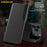 AMORUS For iPhone 17 Pro Max Case Folio Flip Stand PU Leather Phone Cover - Black - 3