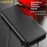 AMORUS For iPhone 17 Pro Max Case Folio Flip Stand PU Leather Phone Cover - Black - 4