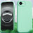 YCADEN For iPhone 17e / 16e Case Precise Cutouts TPU Phone Back Cover - Grass Green - 2