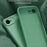 YCADEN For iPhone 17e / 16e Case Precise Cutouts TPU Phone Back Cover - Grass Green - 3