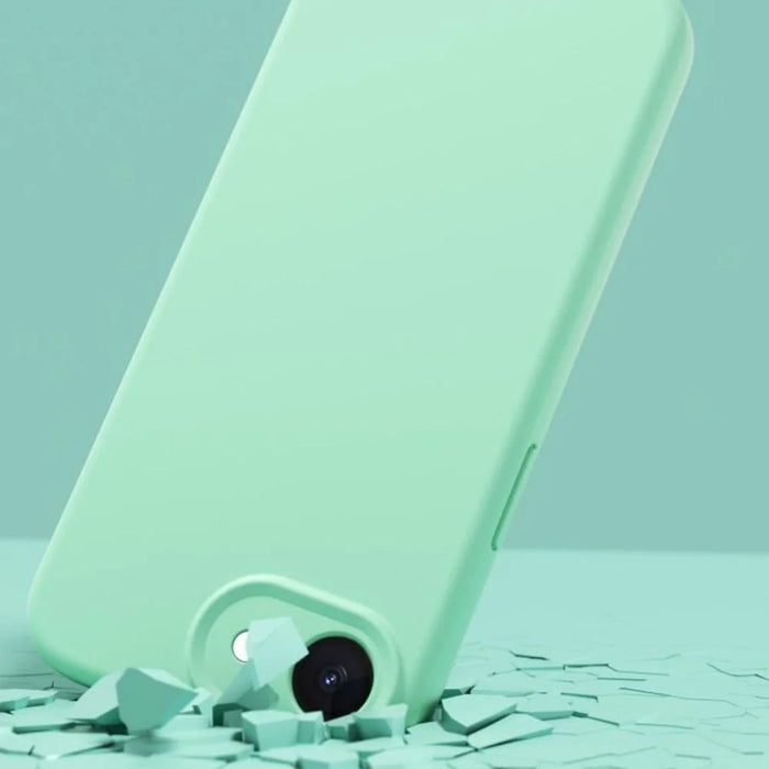 YCADEN For iPhone 17e / 16e Case Precise Cutouts TPU Phone Back Cover - Grass Green - 5