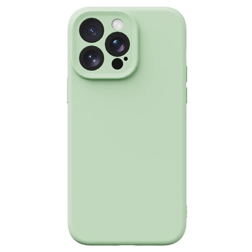 YCADEN For iPhone 15 Pro Case Precise Cutouts TPU Phone Back Cover - Grass Green - 1