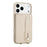 For iPhone 18 Pro / 17 Pro Case Kickstand Card Slots Leather Coated TPU Cover with Shoulder Strap - Beige - 5