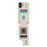 For iPhone 17 Case Kickstand Card Slots Leather Coated TPU Cover with Shoulder Strap - Beige - 3