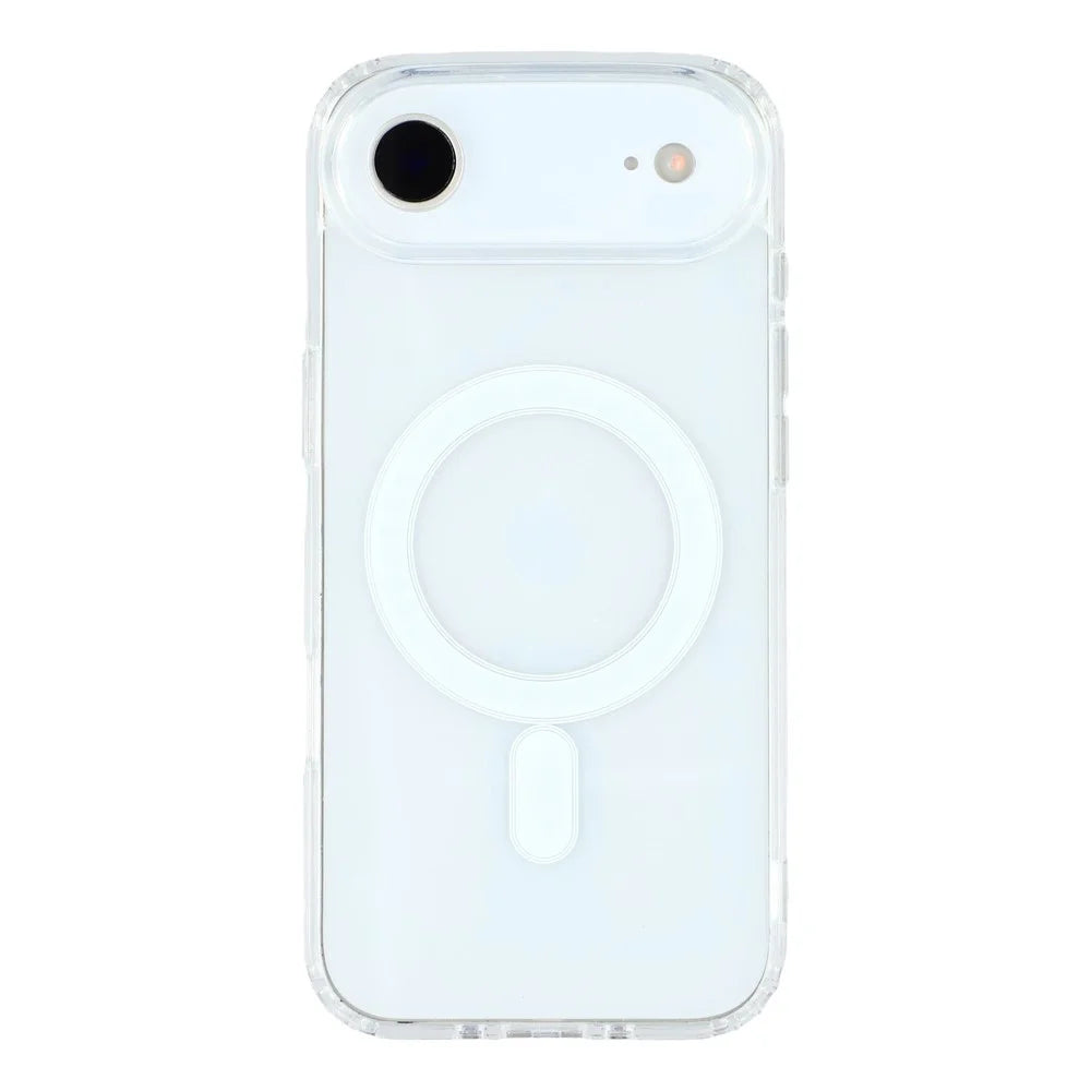 For iPhone Air Magnetic Case Acrylic + TPU Clear Phone Cover - 1