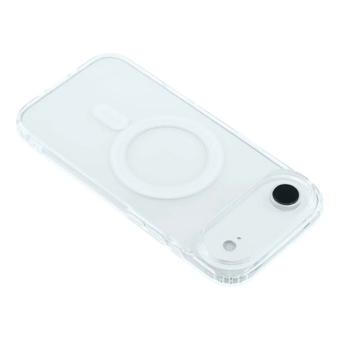 For iPhone Air Magnetic Case Acrylic + TPU Clear Phone Cover - 4