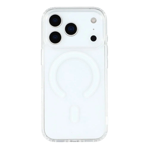 For iPhone 18 Pro Max / 17 Pro Max Magnetic Case Acrylic + TPU Clear Phone Cover - 1