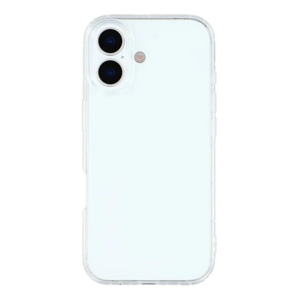 For iPhone 17 Case Airbag Protection TPU Clear Phone Back Cover Large Lens Cutout - 1
