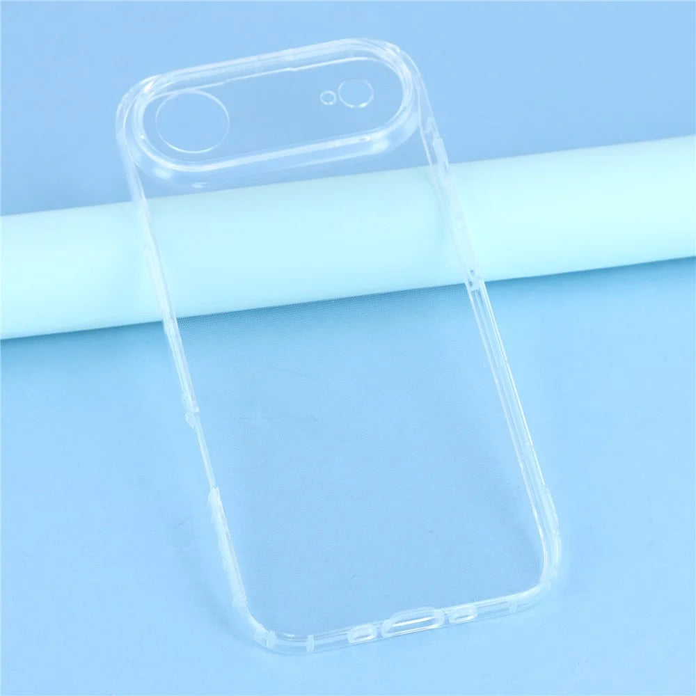 For iPhone Air Case Airbag Protection TPU Clear Phone Back Cover Precise Cutouts - 3
