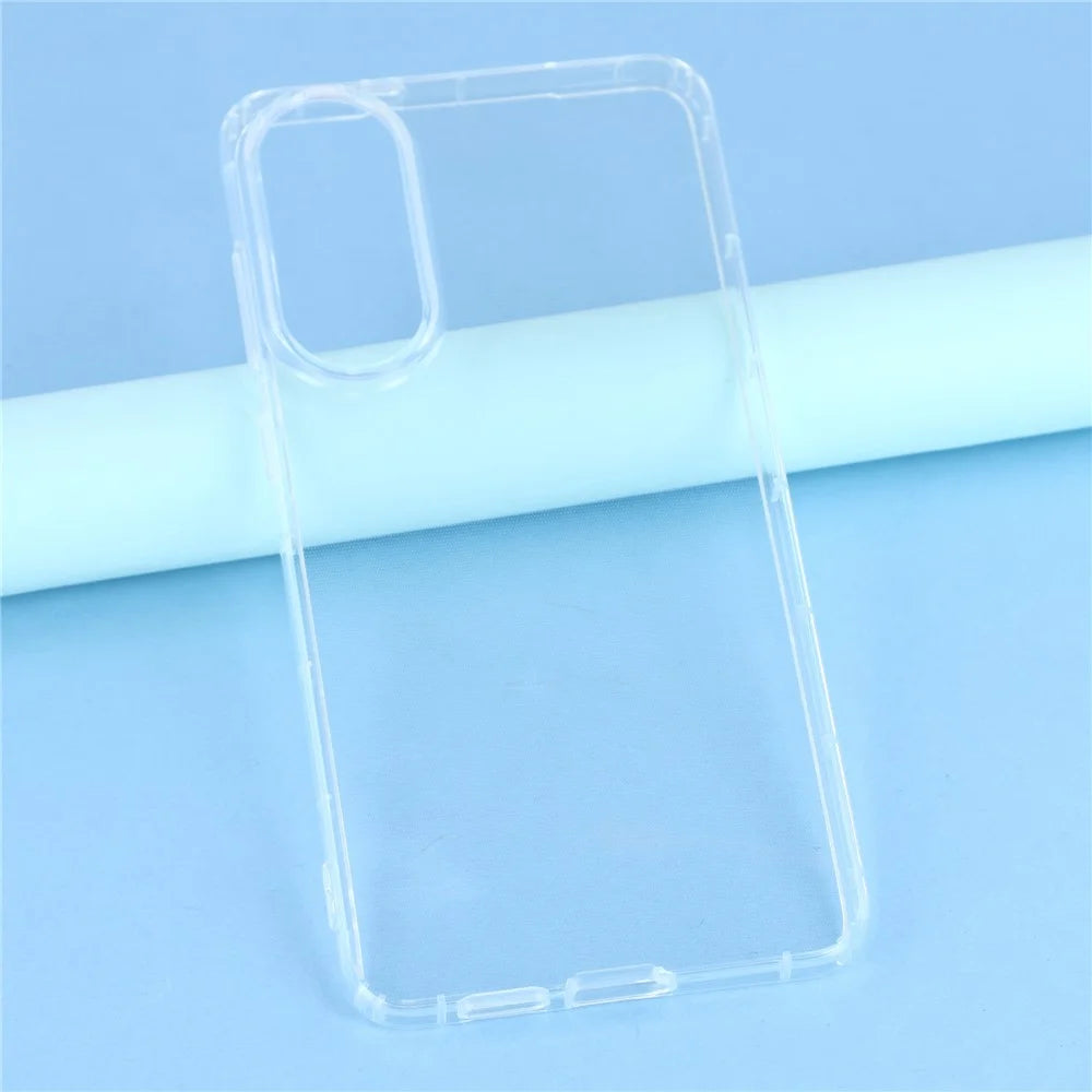 For Samsung Galaxy S25 Edge Case Airbag Protection TPU Clear Phone Back Cover Large Lens Cutout - 3