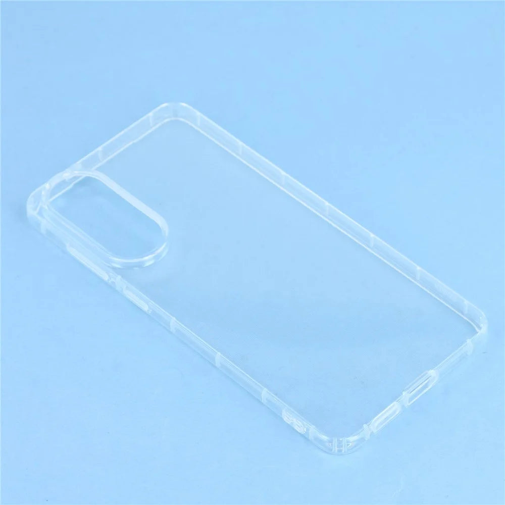 For Samsung Galaxy S25 Edge Case Airbag Protection TPU Clear Phone Back Cover Large Lens Cutout - 4