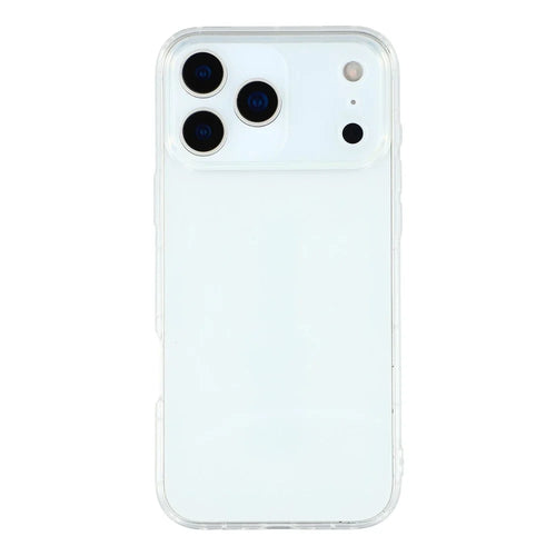 For iPhone 17 Pro Case Airbag Protection TPU Clear Phone Back Cover Large Lens Cutout - 1