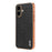 AZNS For iPhone 17 Case Electroplating Crocodile Texture PU + TPU Phone Cover - Black - 1