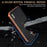 AZNS For iPhone 17 Case Electroplating Crocodile Texture PU + TPU Phone Cover - Black - 4