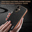 AZNS For iPhone 17 Case Electroplating Crocodile Texture PU + TPU Phone Cover - Black - 5