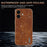AZNS For iPhone 17 Case Electroplating Crocodile Texture PU + TPU Phone Cover - Black - 7