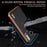 AZNS For iPhone 18 Pro Max / 17 Pro Max Case Electroplating Crocodile Texture PU + TPU Phone Cover - Brown - 6