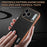 AZNS For iPhone 18 Pro Max / 17 Pro Max Case Electroplating Crocodile Texture PU + TPU Phone Cover - Brown - 7
