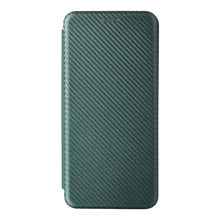 For Realme 15 Pro 5G  /  15 5G Case Carbon Fiber Texture Drop-Proof PU Leather Phone Cover - Green - 7