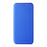 For Fairphone 6 Case Carbon Fiber Texture Drop-Proof PU Leather Phone Cover - Blue - 7