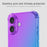 For iPhone 17 Case Gradient Color TPU Phone Case Anti-Drop Phone Cover - Purple  /  Blue - 5