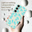 For Samsung Galaxy S25 FE Case Tortoise Pattern Printing Straight Edge TPU Phone Back Cover - Beige - 4