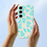 For Samsung Galaxy S25 FE Case Tortoise Pattern Printing Straight Edge TPU Phone Back Cover - Beige - 6
