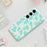 For Samsung Galaxy S25 FE Case Tortoise Pattern Printing Straight Edge TPU Phone Back Cover - Beige - 7